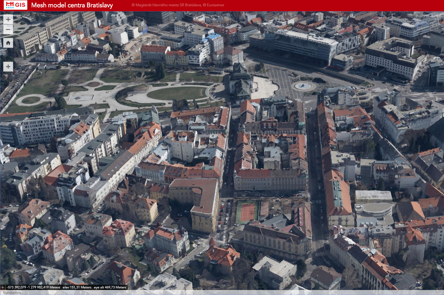 Bratislava 3D model